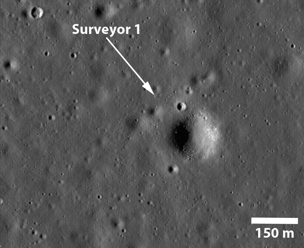 The Shadow of Surveyor 1
