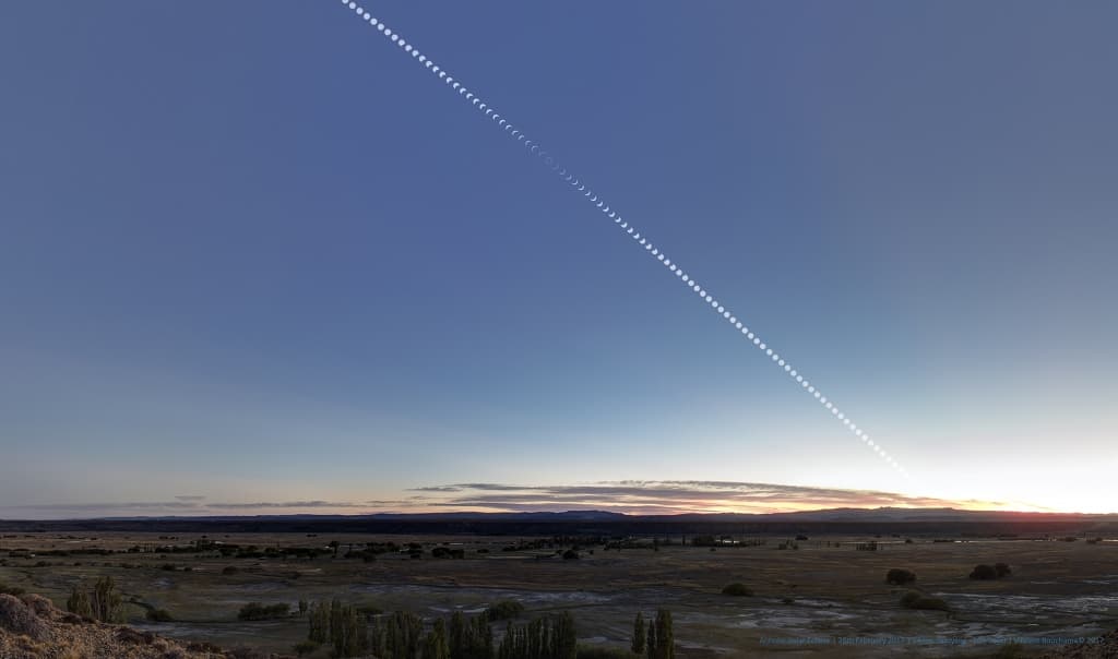 Annular Eclipse After Sunrise