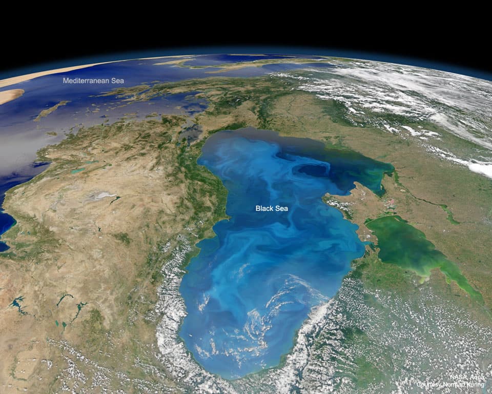 A White Battle in the Black Sea