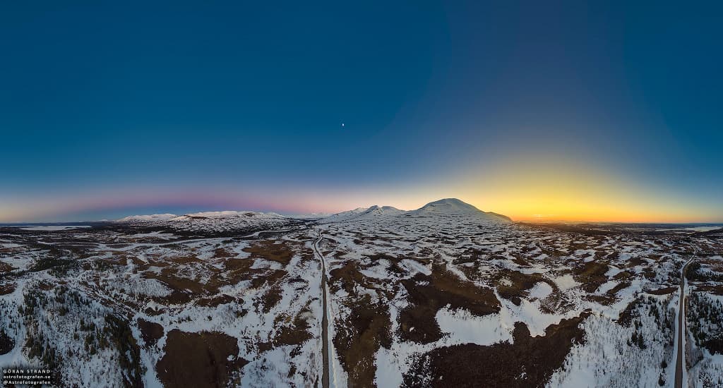Shadowrise and Sunset