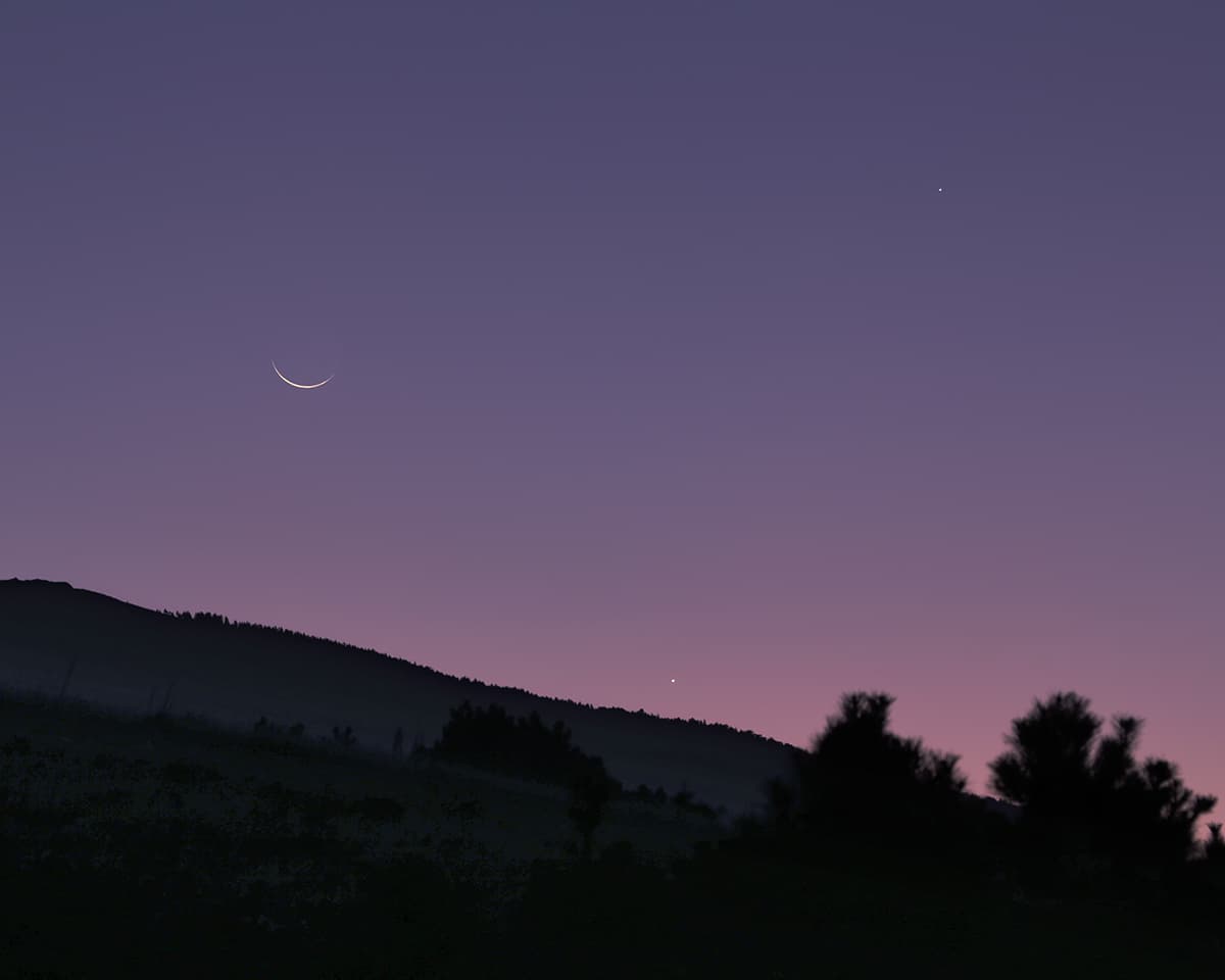 Friday, the Moon Smiled