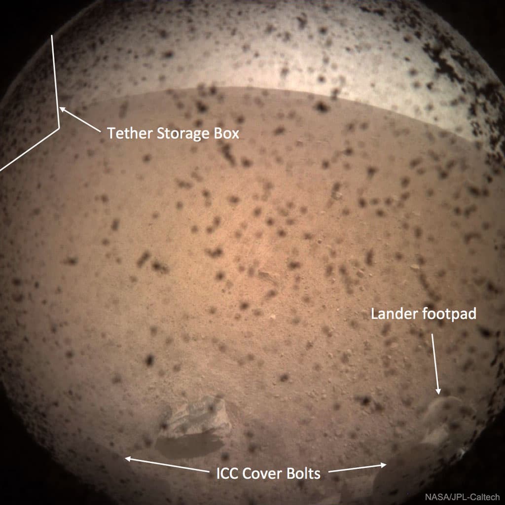InSight's First Image from Mars