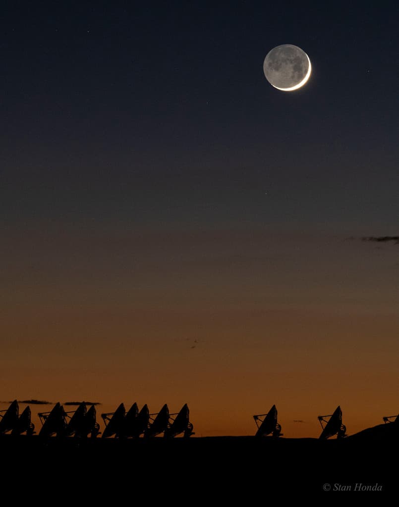 The Old Moon in the Young Moon's Arms