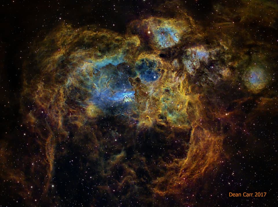 NGC 6357: The Lobster Nebula
