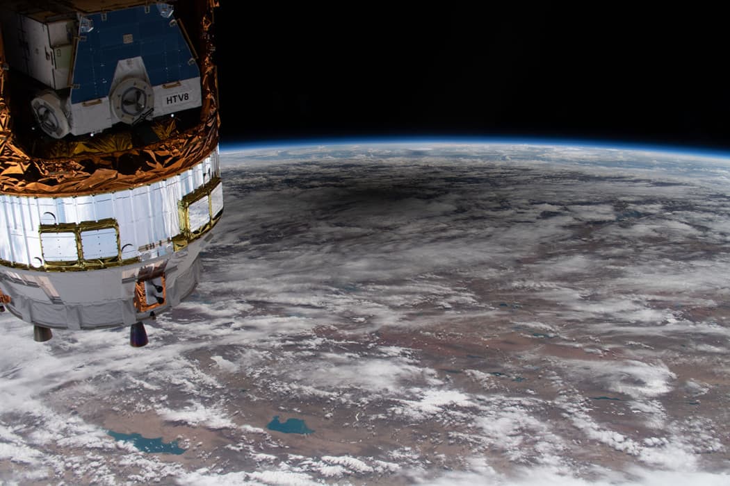 Eclipse under the ISS