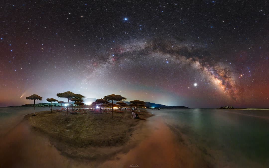 Light and Glory over Crete