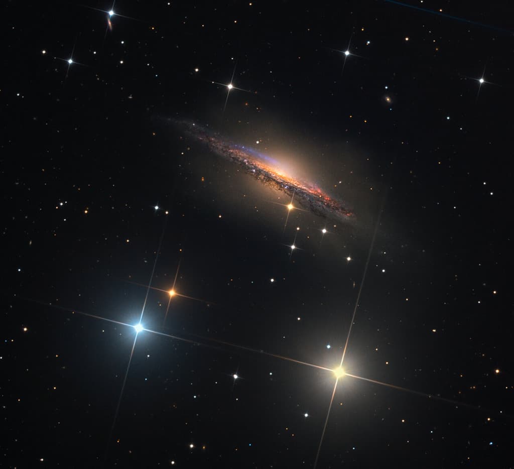 Portrait of NGC 1055