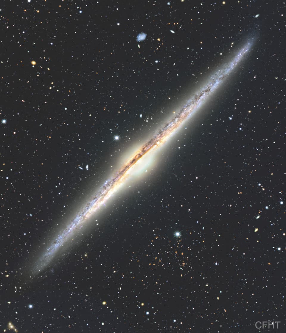 NGC 4565: Galaxy on Edge