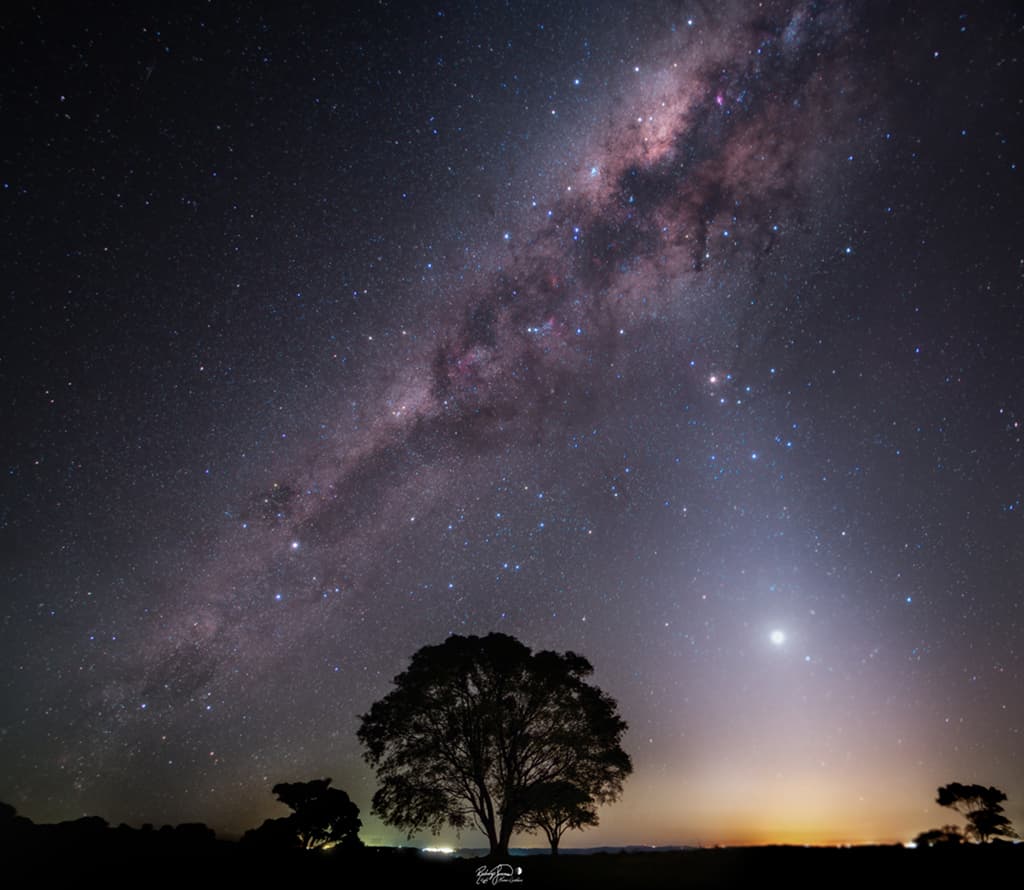 A Light and Dusty Night