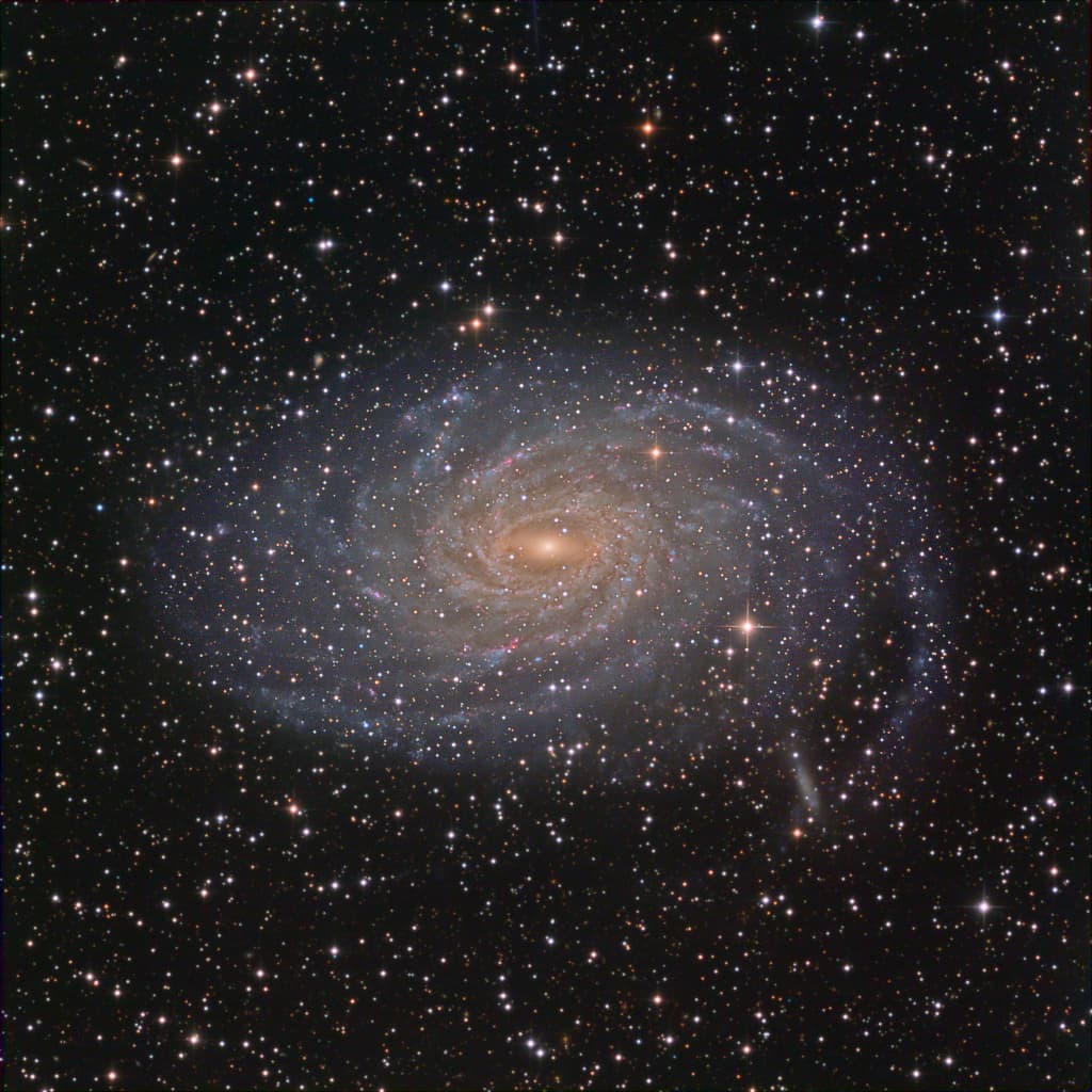 Spiral Galaxy NGC 6744