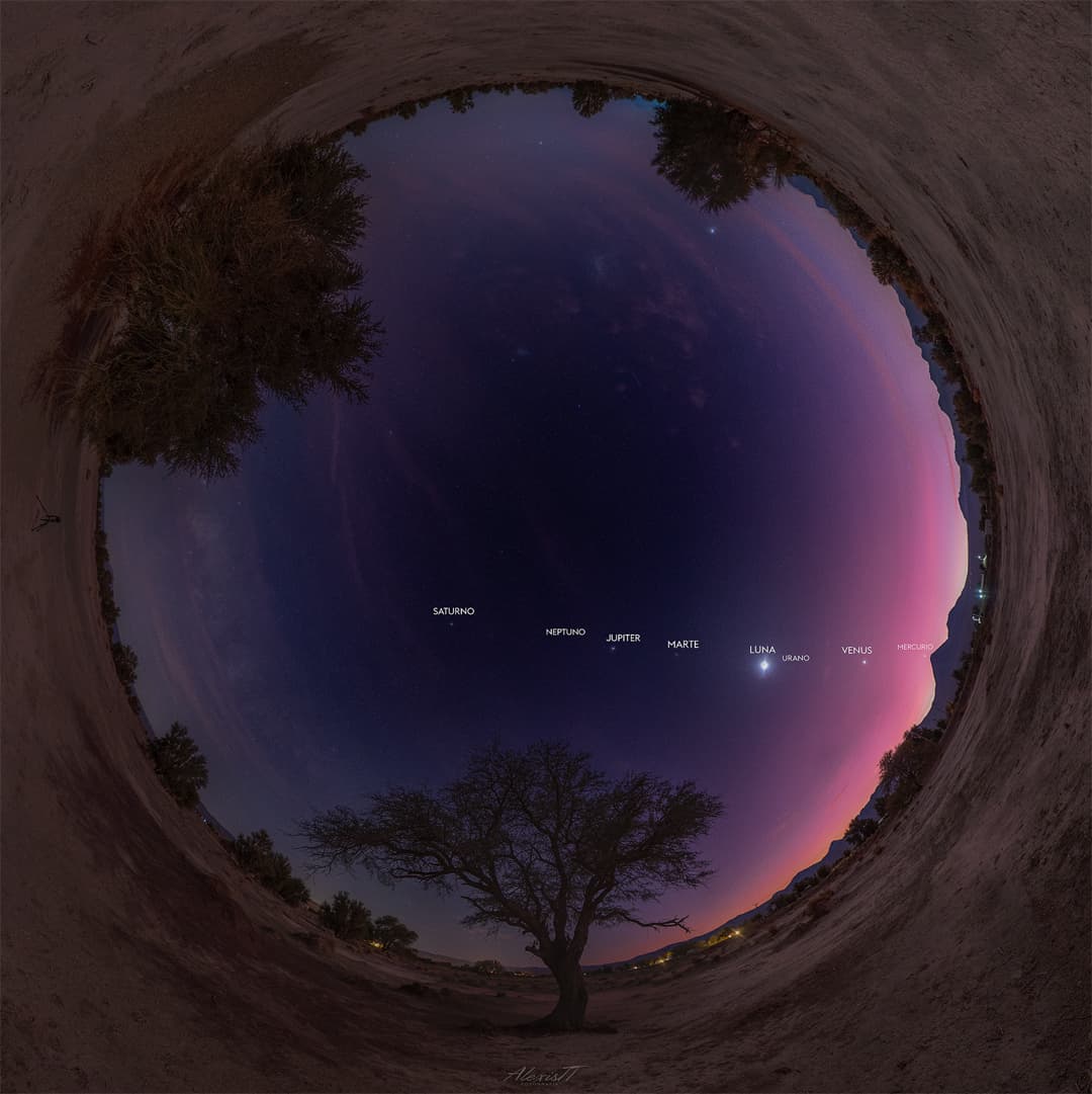 Solar System Family Portrait