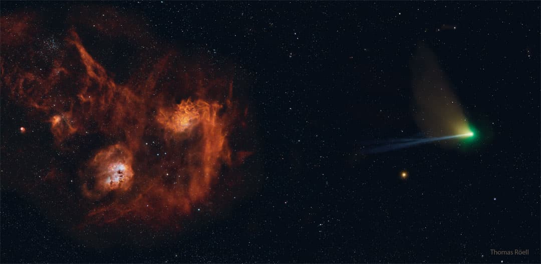 The Flaming Star Nebula