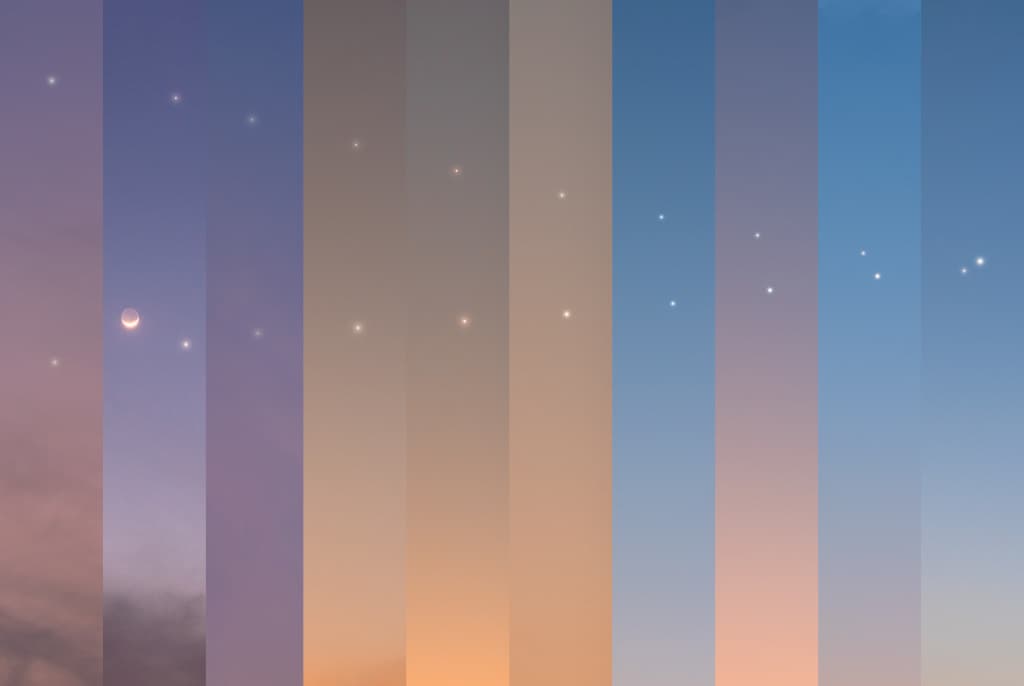 10 Days of Venus and Jupiter