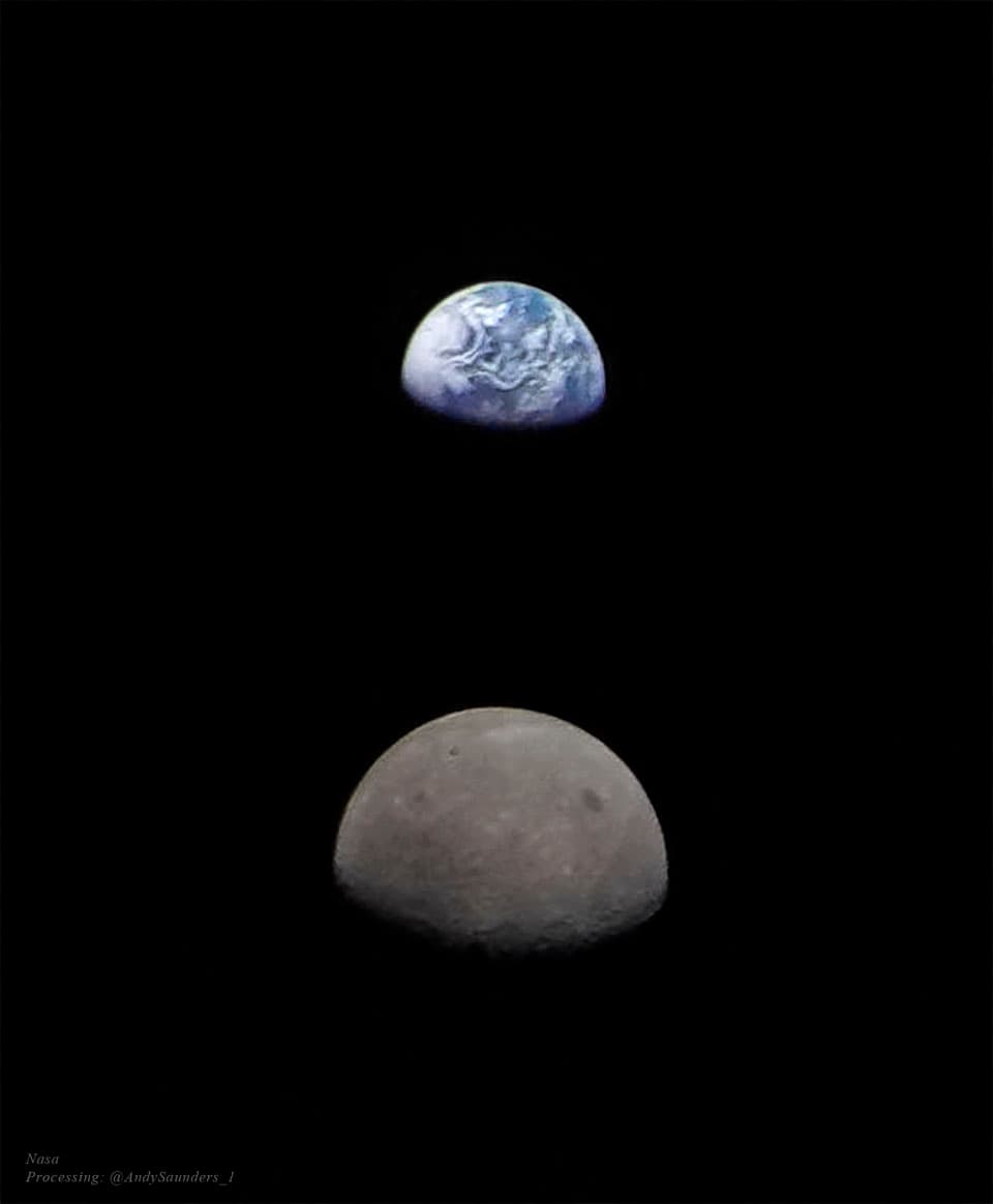 Earth and Moon from Beyond