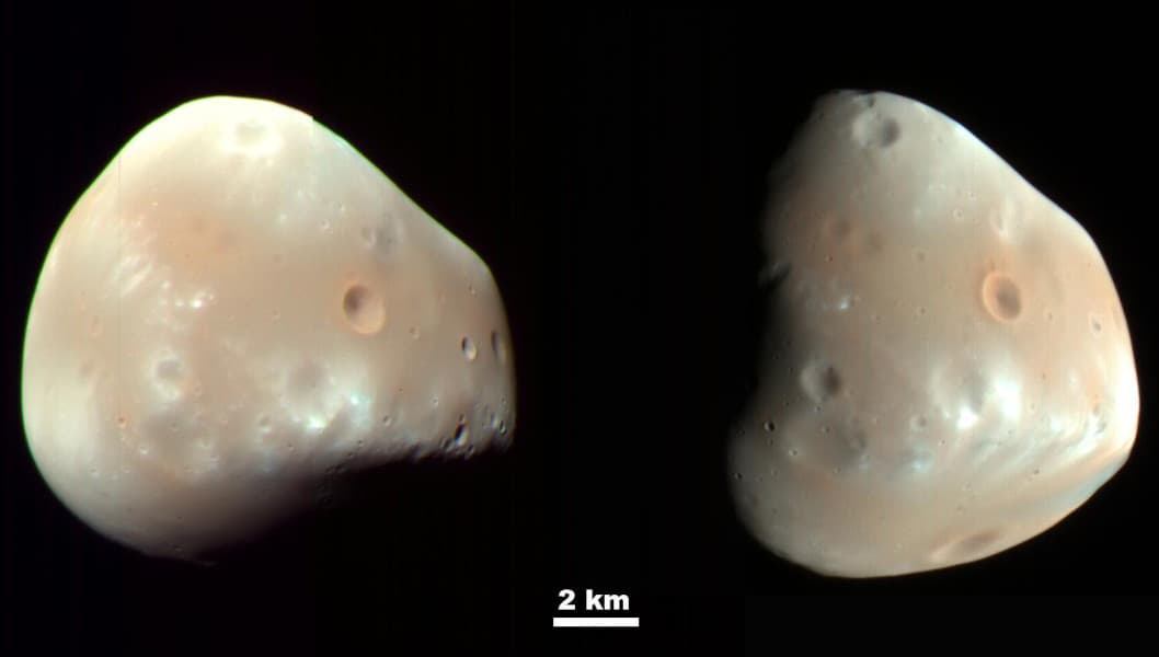 Small Moon Deimos