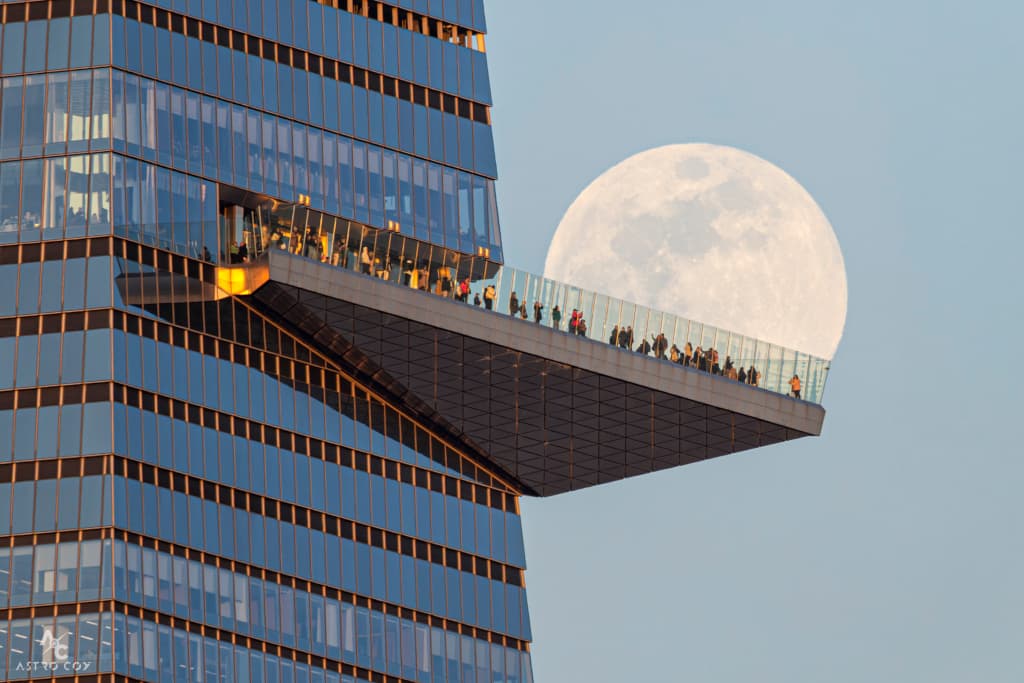 Moon Near the Edge