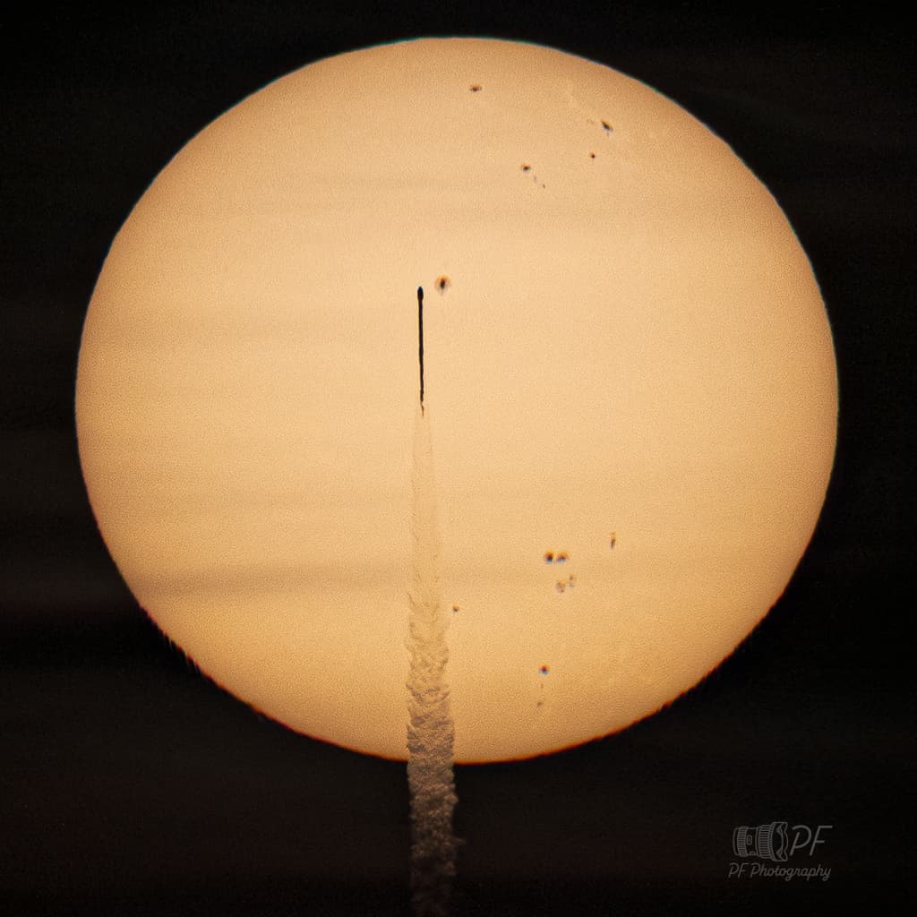 A Rocket in the Sun