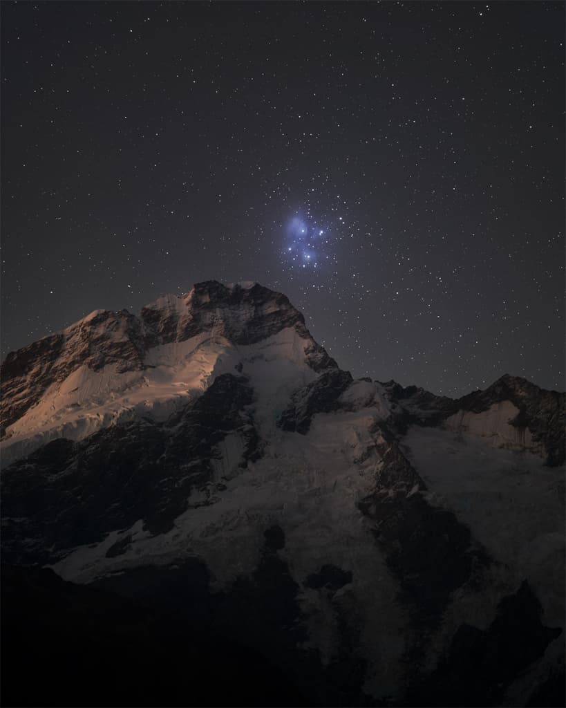 Pleiades from Planet Earth