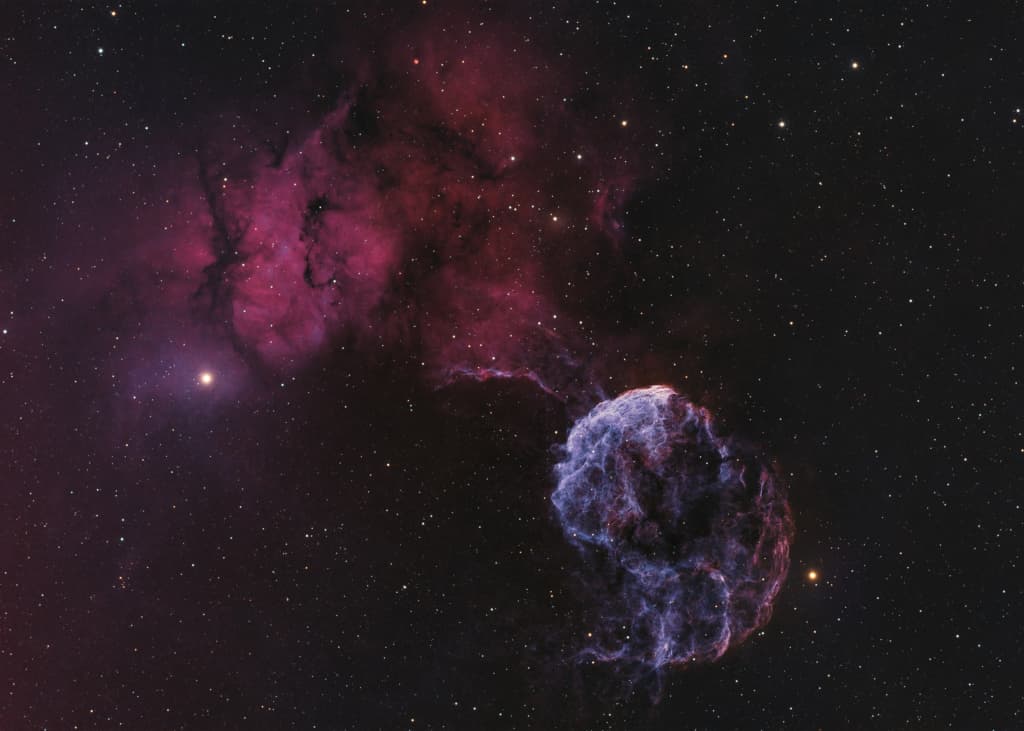 Sharpless 249 and the Jellyfish Nebula