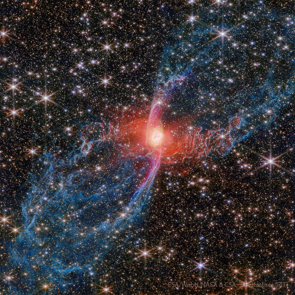 Red Spider Planetary Nebula from Webb