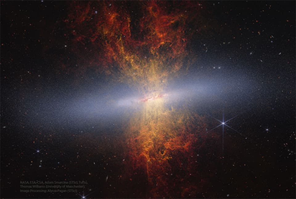 M82: Galaxy with a Supergalactic Wind