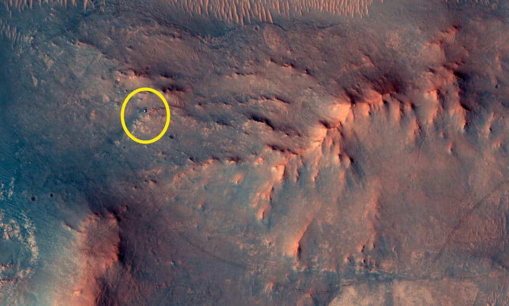 Mars Marathon by Perseverance