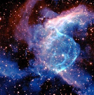 Bubbles and Arcs in NGC 2359