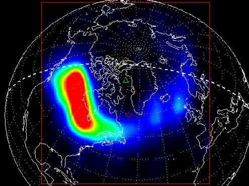 Solar Storm Causes X-Ray Aurora
Credit: