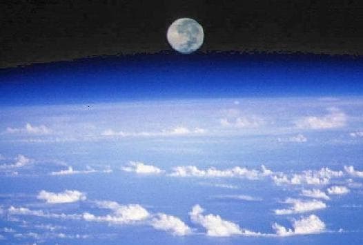 Moonrise, Planet Earth