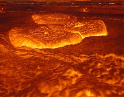 Venus' Once Molten Surface
Credit: