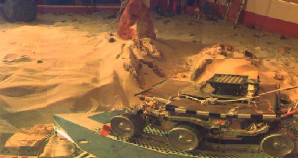 A Landing On Mars