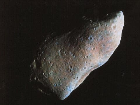 Asteroid Gaspra's Best Face