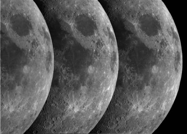 Cassini Images The Moon