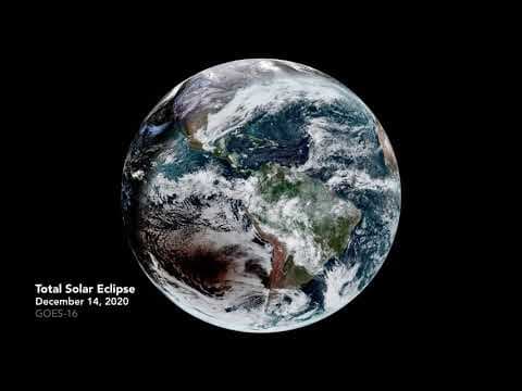 Earth During a Total Solar Eclipse