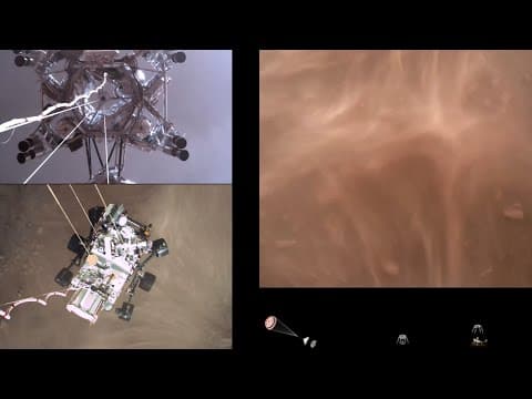 Video: Perseverance Landing on Mars