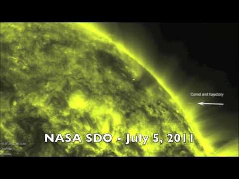 Comet and CME on the Sun