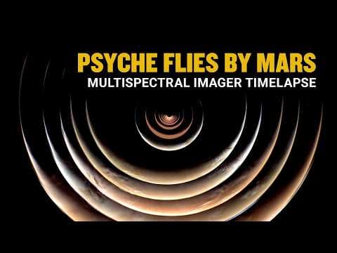 Psyche Receives Gravity Assist from Mars