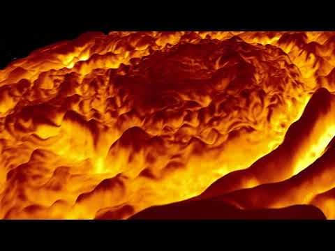 Flyover of Jupiter's North Pole in Infrared