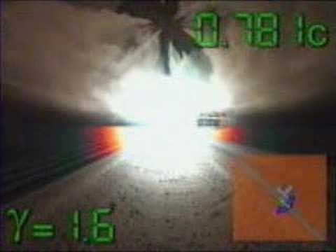 Movie: Approaching Light Speed