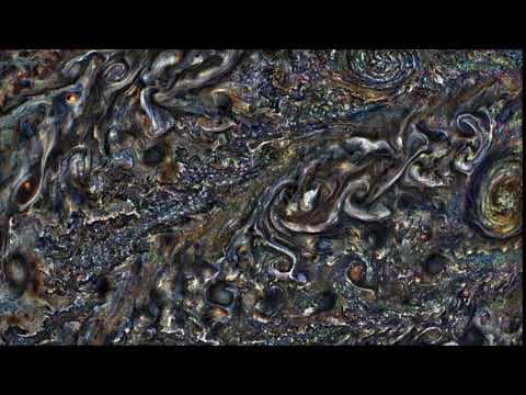Jupiter Cloud Animation from Juno