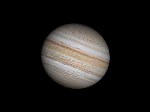Jupiter Rotates