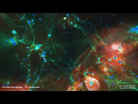 Illustris Simulation of the Universe