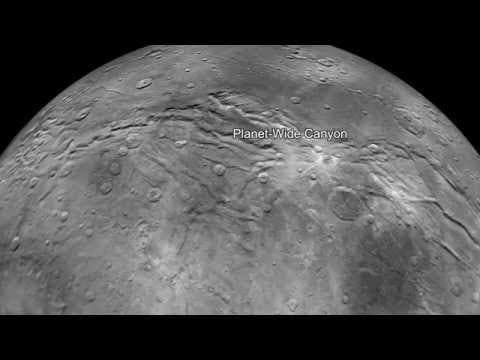 Flying Over Pluto's Moon Charon