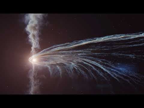 Animation: Black Hole Destroys Star