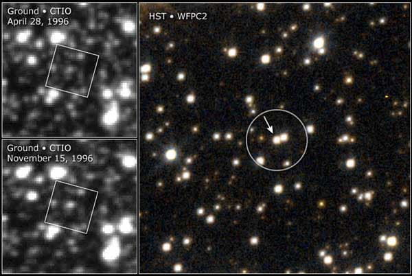 A Big Black Hole Floats By