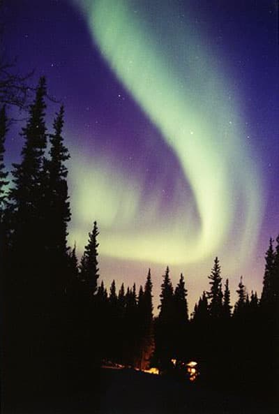 An Aurora Before the Storm
