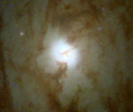 M51: The Center Of The Whirlpool