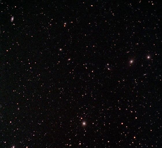 Galaxies Of The Virgo Cluster