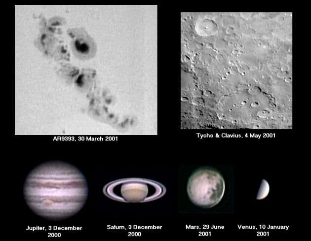 Solar System Web Cam