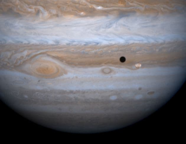 Jupiter, Io and Shadow
